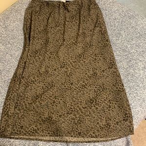 A New Day Slip MIDI Skirt